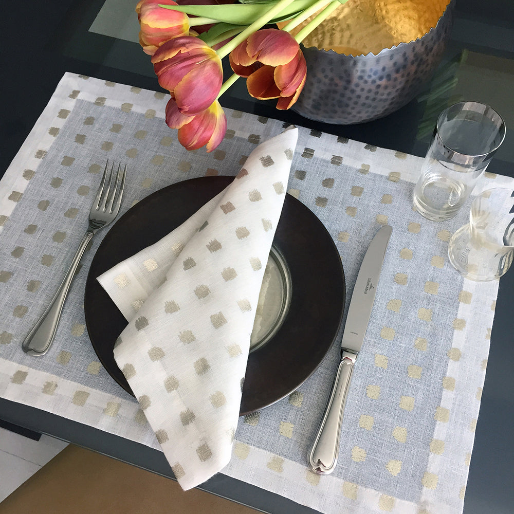 Antibes Placemats, S/4 - Mode Living Tablecloths