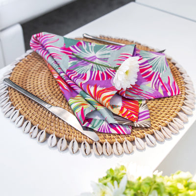 Capiz Placemats, S/4