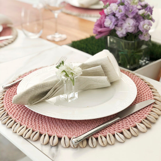 Capiz Placemats, S/4