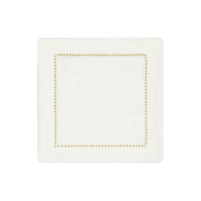 Dolce Metallic Cocktail Napkins, S/4