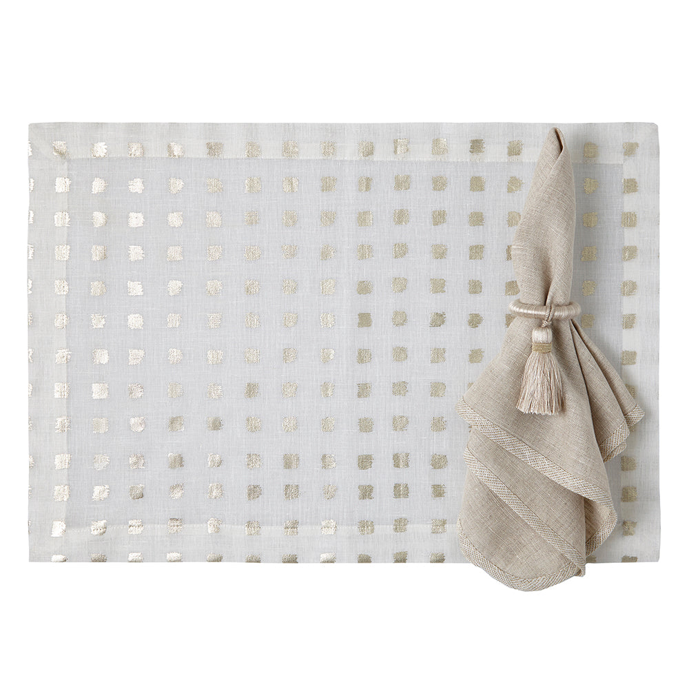 Antibes Placemats, S/4 - Mode Living Tablecloths