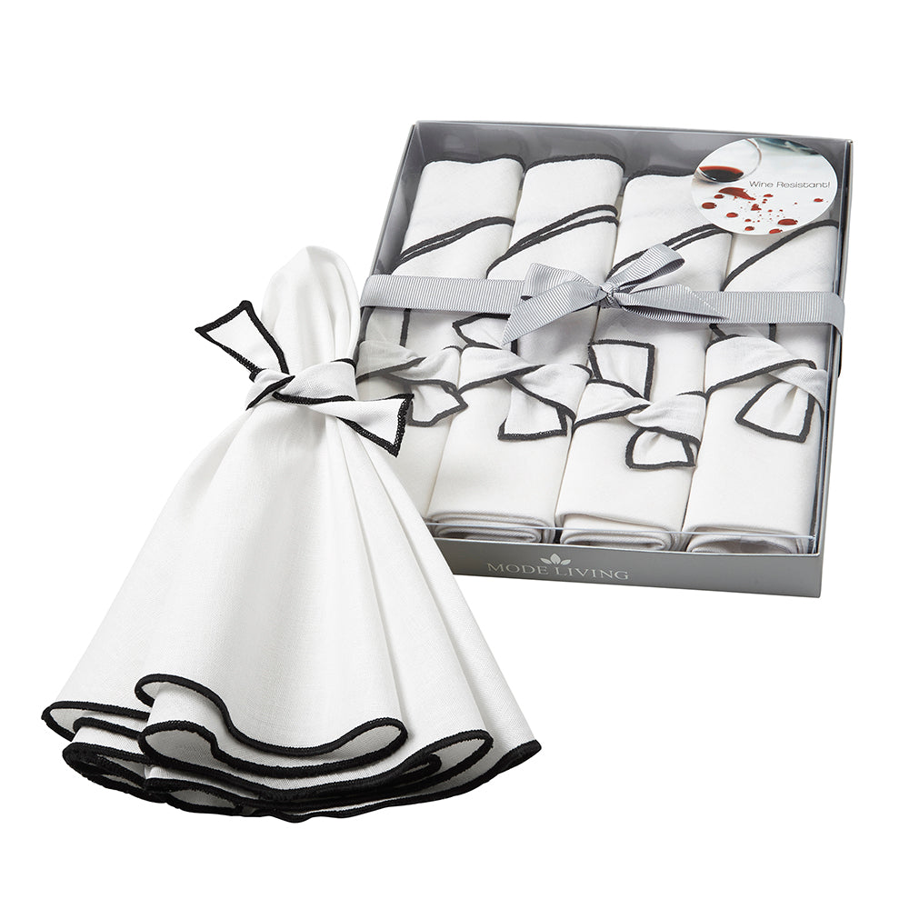 Elegant Round Napkins Best Hostess Gift Napa Napkins Gift Idea Mode Living