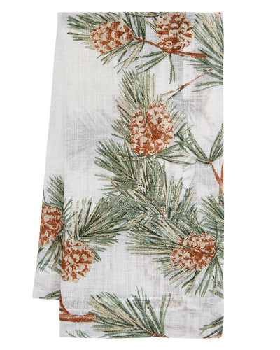Richly colored fall imagery adorn the edges of this festive tablecloth signaling the change of seasons, shorter days, and cozier nights. This collection is ideal for your Thanksgiving table, or any fall gathering.