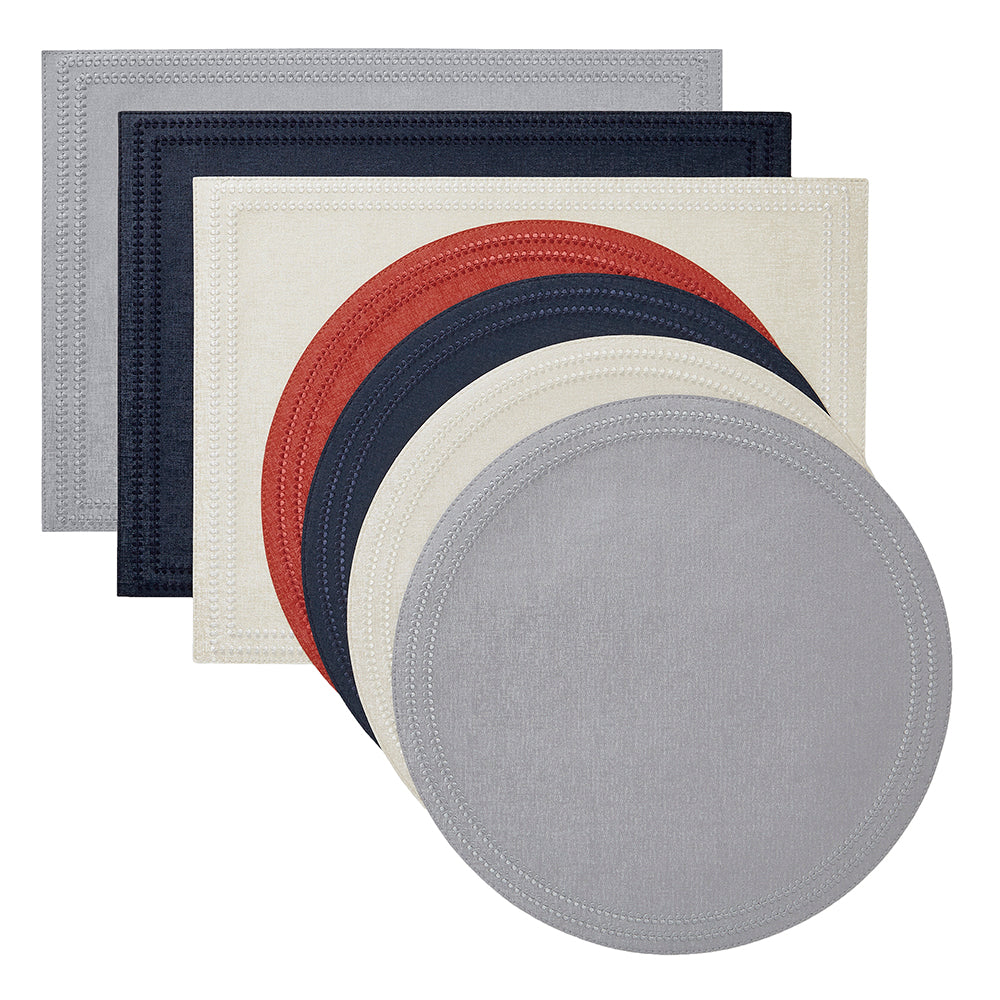 Paloma Placemats, S/4 Round