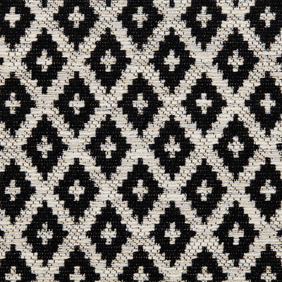 Black diamond and gold decorative pillow
