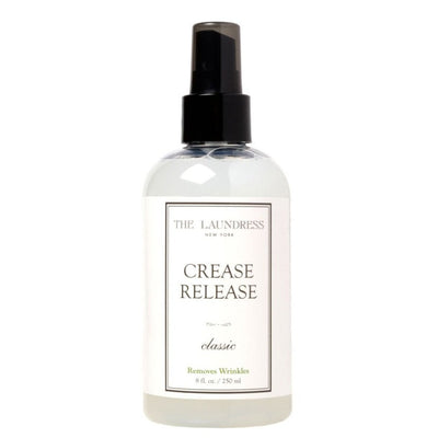 laundress, stain remover, crease release, press spray, iron spray, no wrinkles, ironing easy