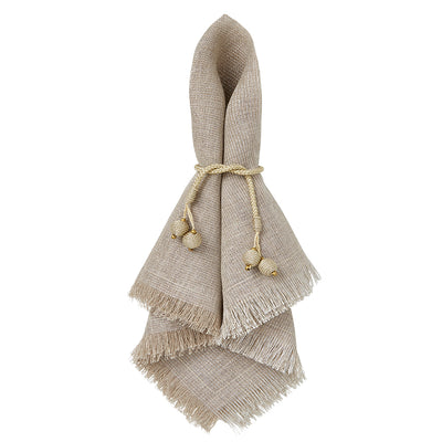 Venice Napkins Fringe, S/4