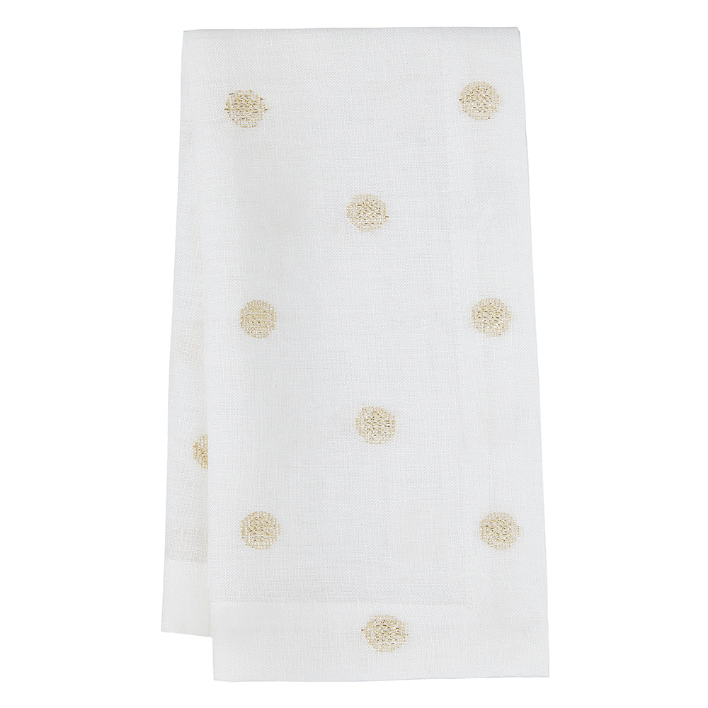 Vogue Napkins Metallic, S/4 - Mode Living Tablecloths